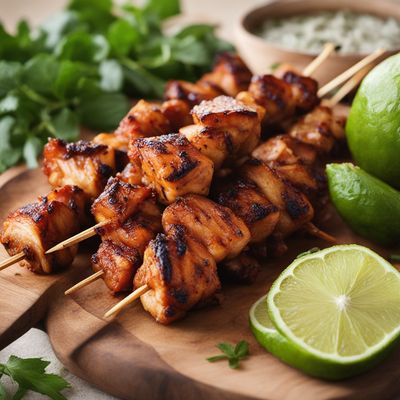 Paraguayan Grilled Chicken Skewers