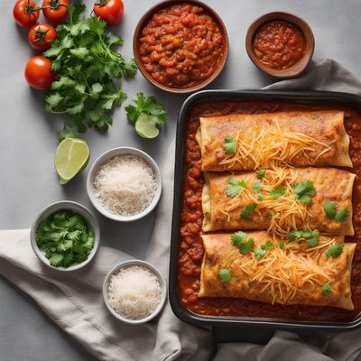 Paraguayan-style Ranchera Enchiladas