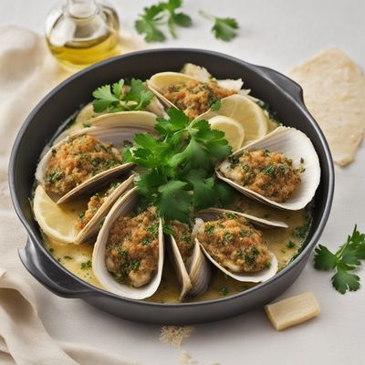 Parmesan Baked Clams