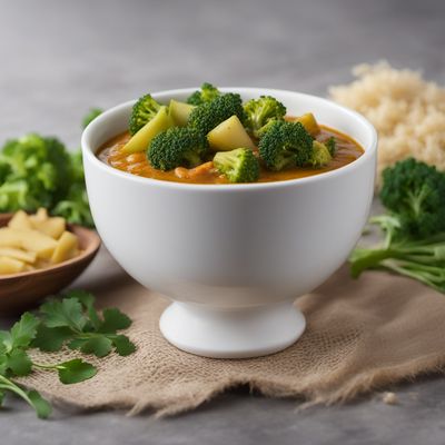 Parsi-style Broccoli and Potato Curry