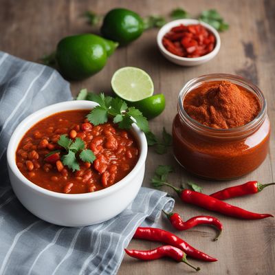 Parsi-style Peanut and Red Chili Salsa