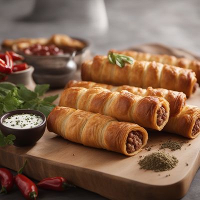 Pascuense-inspired Sausage Rolls