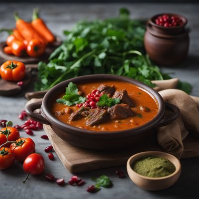 Pashtun-style Tangy Beef Stew