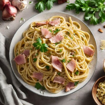 Cuban-Style Pasta Carbonara