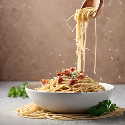 Fast Food Pasta Carbonara