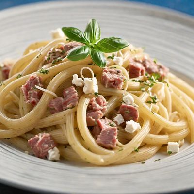 Greek-style Pasta Carbonara