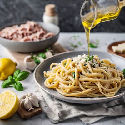 Greek-style Pasta Carbonara