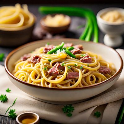 Japanese-style Pasta Carbonara