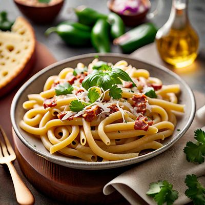 Latin American Pasta Carbonara