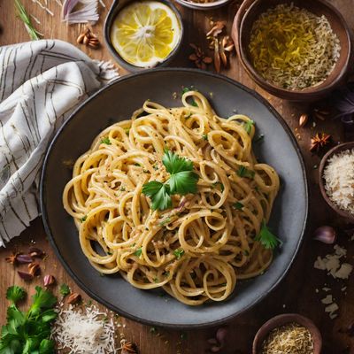 Moroccan-Inspired Pasta Carbonara