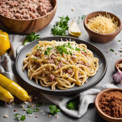 New Mexican Pasta Carbonara