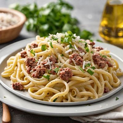 New Mexican Pasta Carbonara