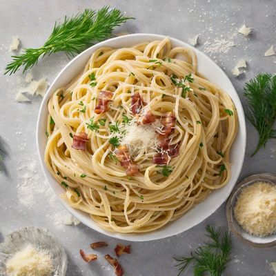 Russian-style Pasta Carbonara