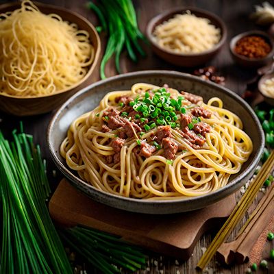 Sichuan-style Spicy Pasta Carbonara