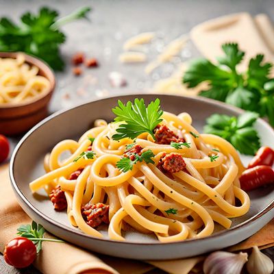 Spanish-style Pasta Carbonara