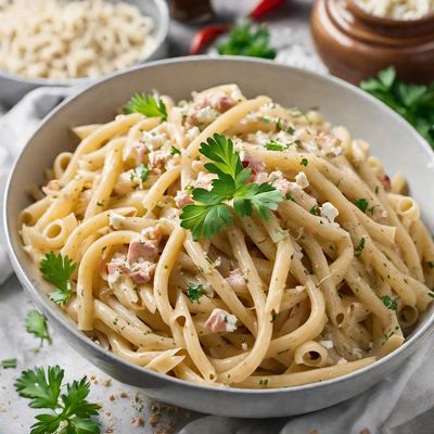 Turkish-Style Pasta Carbonara