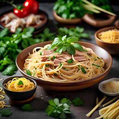 Vietnamese-style Pasta Carbonara