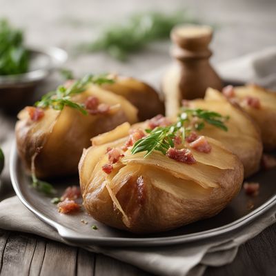 Patata L-Forn Lombarda (Lombard Baked Potatoes)