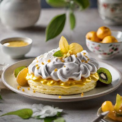 Chinese-style Pavlova