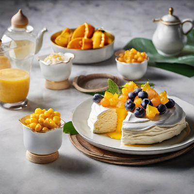 Chinese-style Pavlova