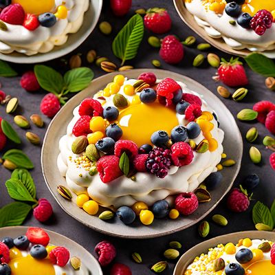 Greek-Inspired Pavlova