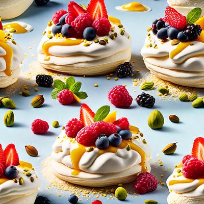 Greek-Inspired Pavlova