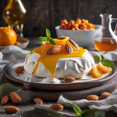 Spanish-Inspired Pavlova