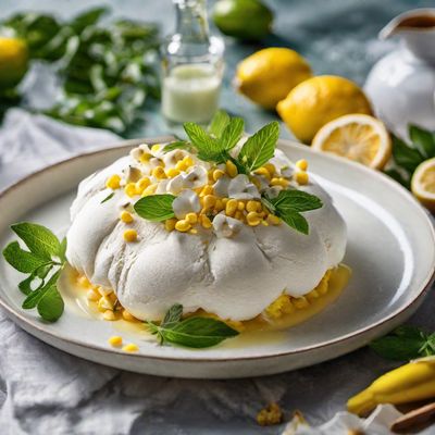 Vietnamese-inspired Pavlova