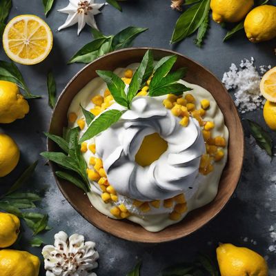 Vietnamese-inspired Pavlova