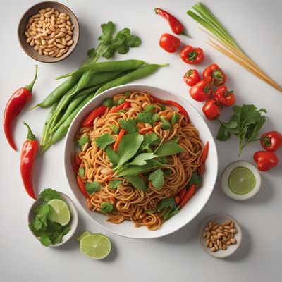 Peanut Noodle Stir-Fry