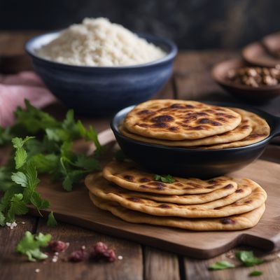 Peranakan-inspired Naan-e Afghani