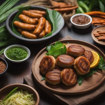 Peranakan-inspired Spiced Sausage Buns