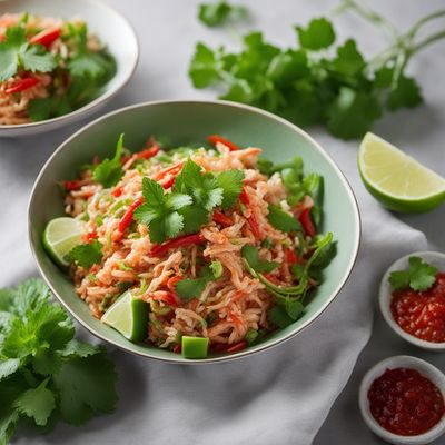 Peranakan Spicy Crab Salad