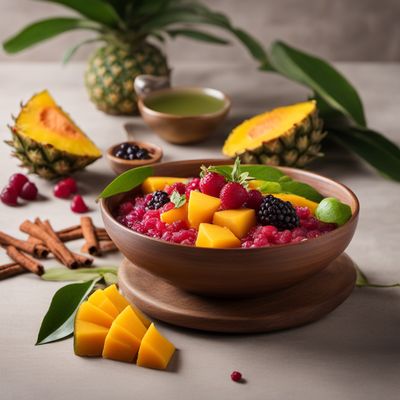 Peranakan-style Fruit Compote