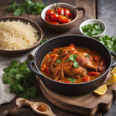 Persian-Inspired Liberian Chicken Stew