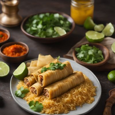 Peruvian Chicken and Rice Tamale: A Flavorful Delight