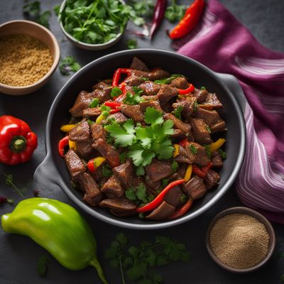 Peruvian-Inspired Chicken Liver Stir-Fry