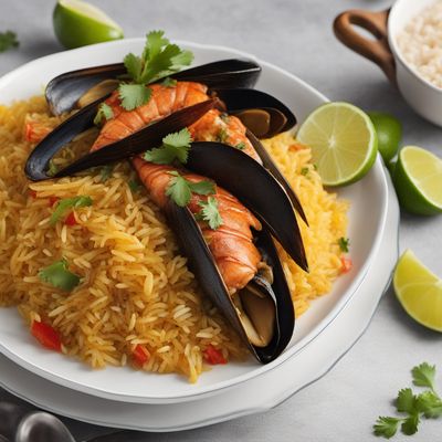 Peruvian Seafood Rice