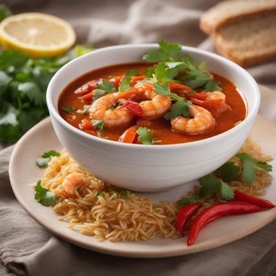 Peruvian Spicy Shrimp Stew