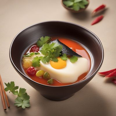 Peruvian-style Ikura Chawanmushi