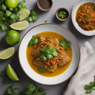 Peruvian-style Kokotxas with Aji Amarillo Sauce