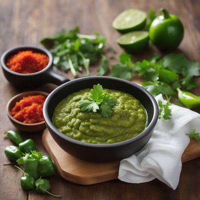 Peruvian Tacu-Tacu with Aji Verde Sauce