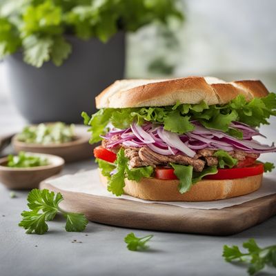 Pheasant Salad Sandwich