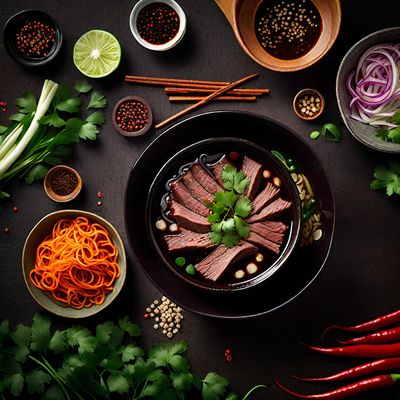 Chinese-style Beef Noodle Soup