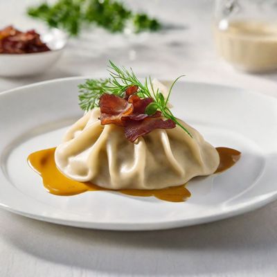 Molecular Gastronomy Pierogi