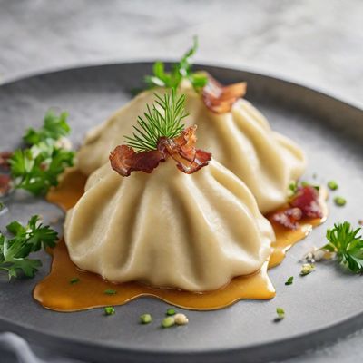 Molecular Gastronomy Pierogi