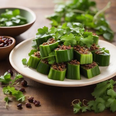 Pitcairn Islands-style Stuffed Zucchini