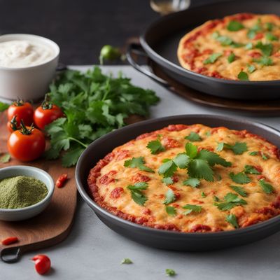 Pizza Romana with a Pakistani Twist