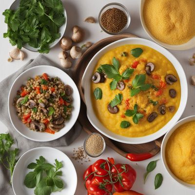 Polenta with Grains and Vegetables