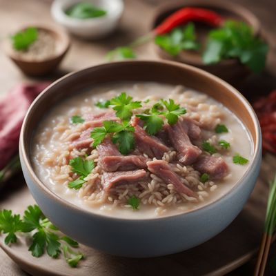 Polish-style Rice Porridge with Offal